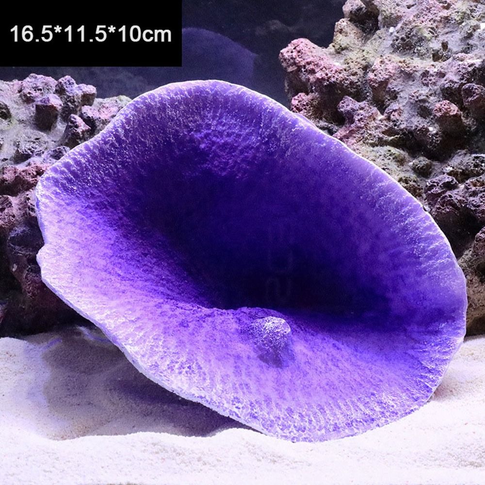 Marine Coral - โมเดลปะการังเทียมเรซิ่น สำหรับตกแต่งตู้ปลา จำลองภูมิทัศน์ ของตกแต่งโต๊ะทำงาน ปะการังเทียม