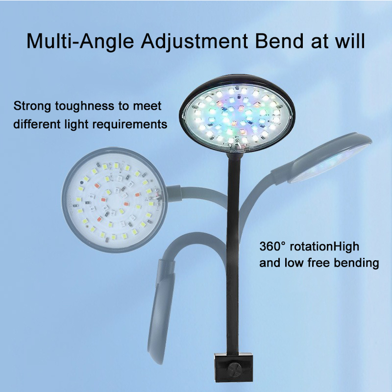 USB Aquarium LED โคมไฟถังปลาตก - Aquarium Marine Lights บทวิจารณ์และราคา