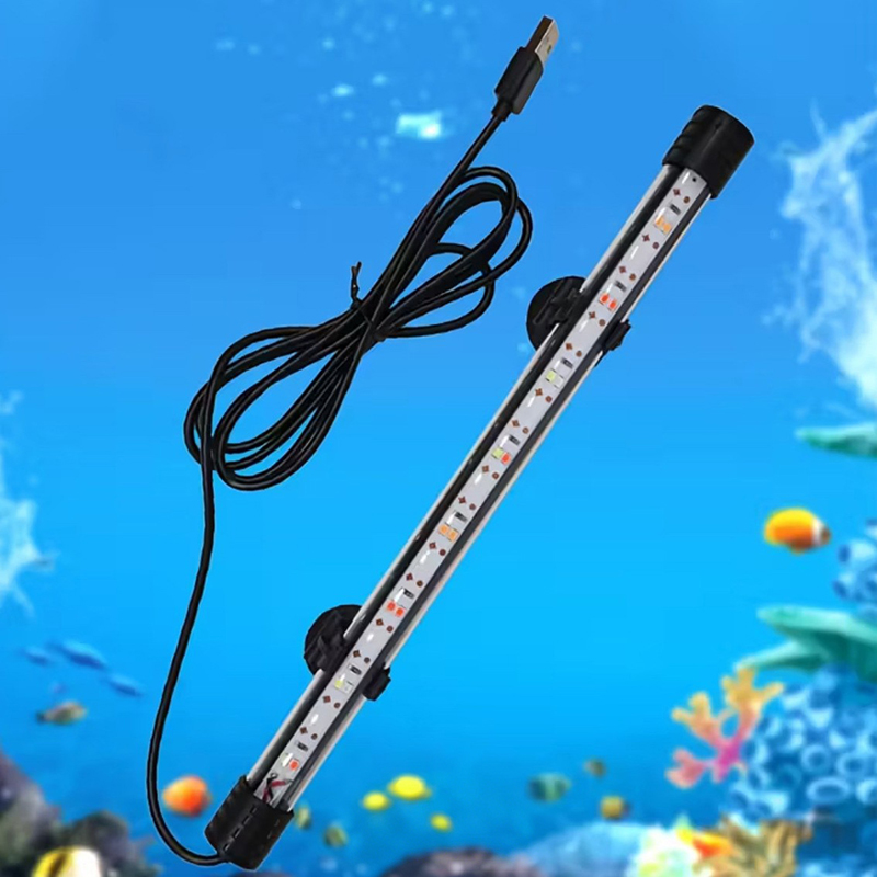 ไฟ LED สำหรับตู้ปลาแบบเสียบ US - Aquarium Marine Lights บทวิจารณ์และราคา