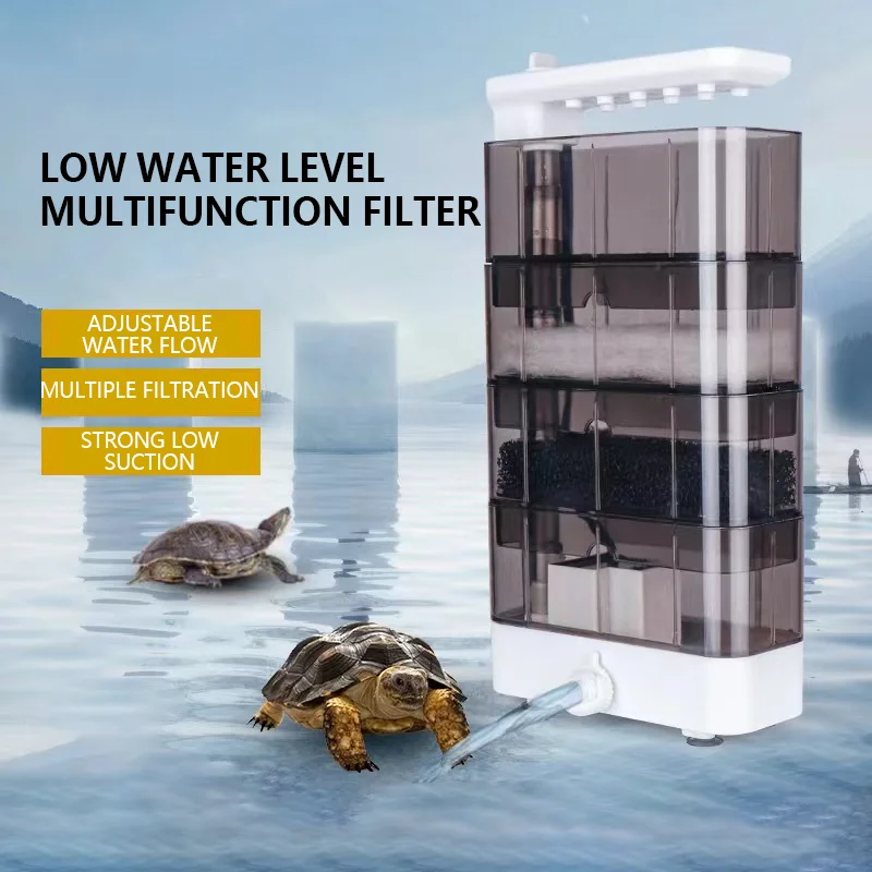 3-In-1 Aquarium Quiet ปลาเต่าถ - Reef Tank Filter บทวิจารณ์และราคา