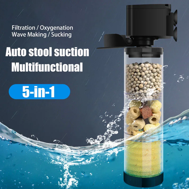 220V 50Hz Silent Filter สําหรั - Reef Tank Filter บทวิจารณ์และราคา