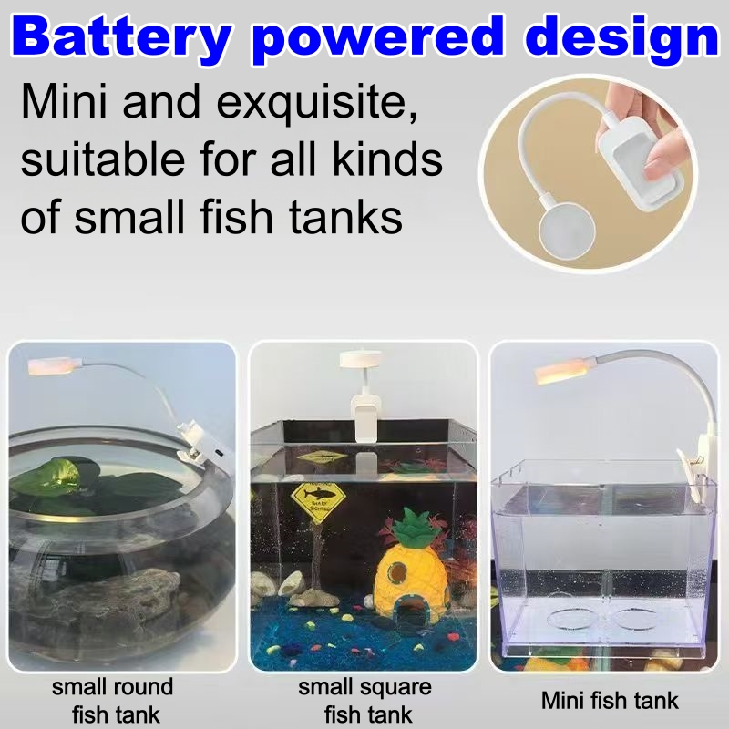 ไฟ LED สำหรับตู้ปลาแบบหนีบ 360 - Aquarium Marine Lights บทวิจารณ์และราคา