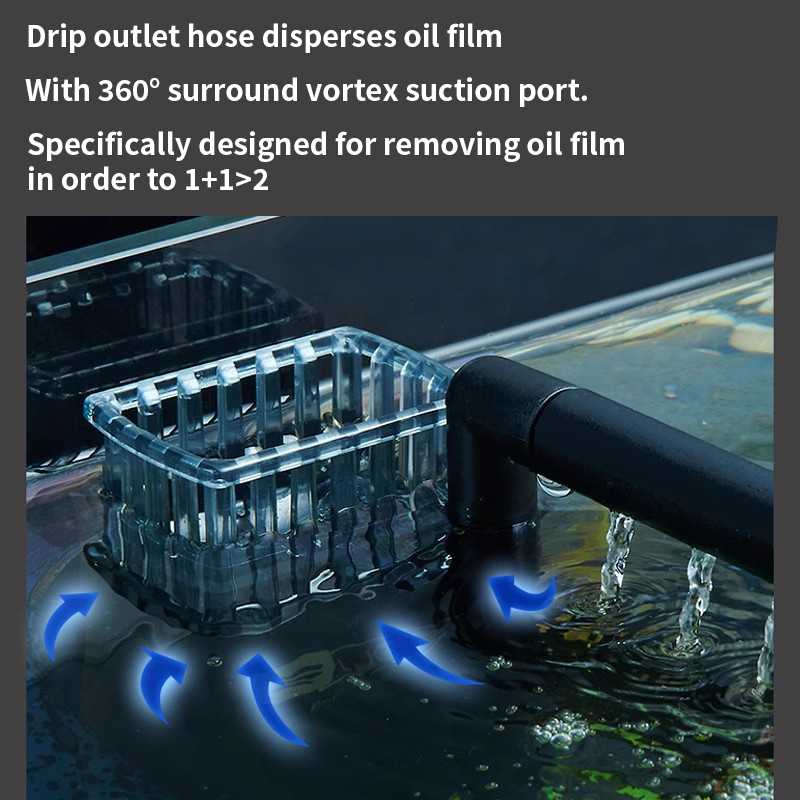 3W Aquarium Surface Oil Skimme - Reef Tank Filter บทวิจารณ์และราคา