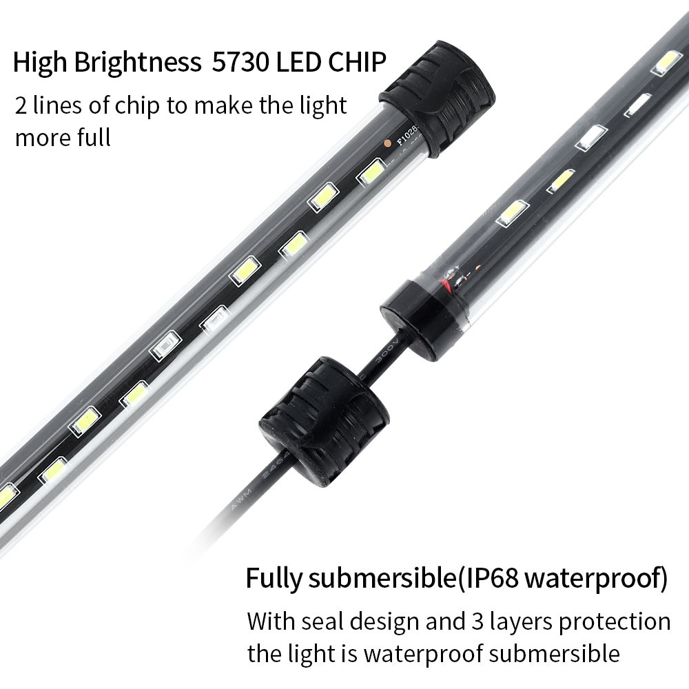90-260V Aquarium LIGHT LED กัน - Aquarium Marine Lights บทวิจารณ์และราคา