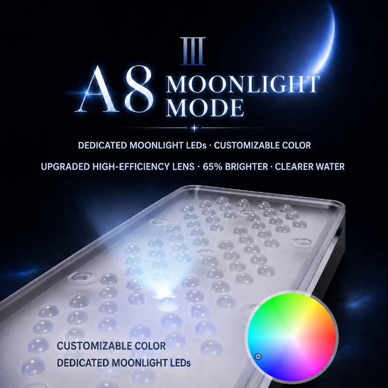 AIPAI A8 III ซีรีส์ A8SE/A8 Pr - Marine Aquarium บทวิจารณ์และราคา